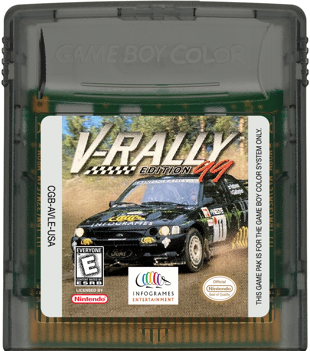 V-Rally - Edition 99 Cartridge Label