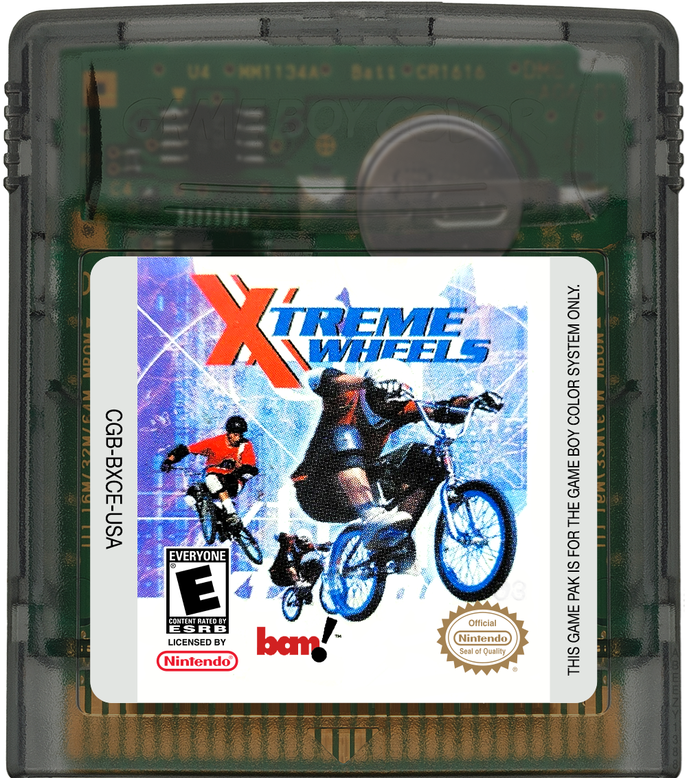 Xtreme Wheels Cartridge Label