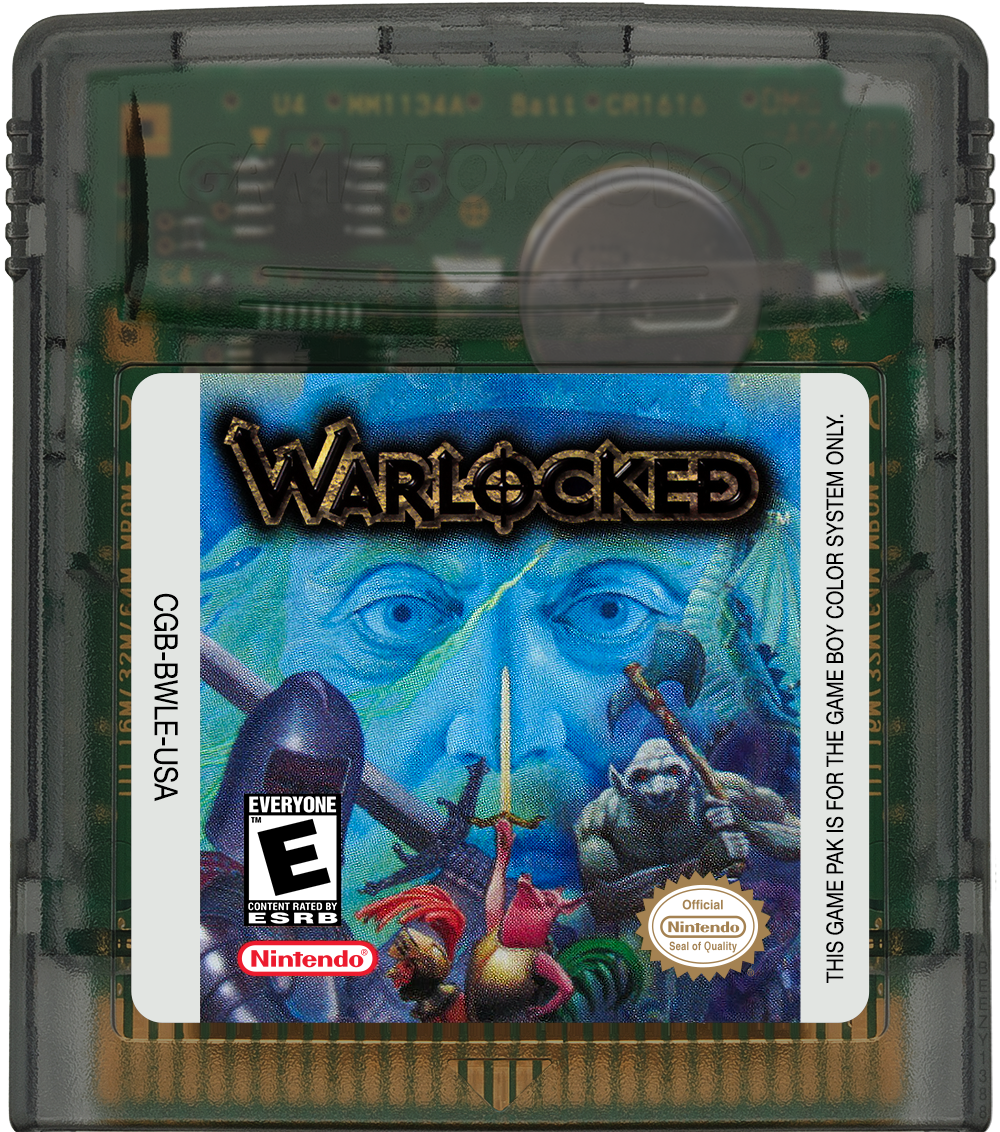 Warlocked Cartridge Label
