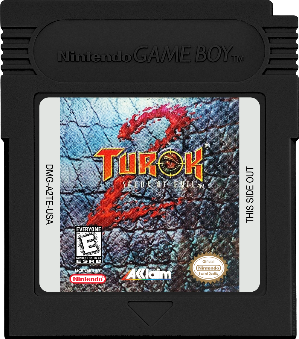 Turok 2 - Seeds of Evil Cartridge Label