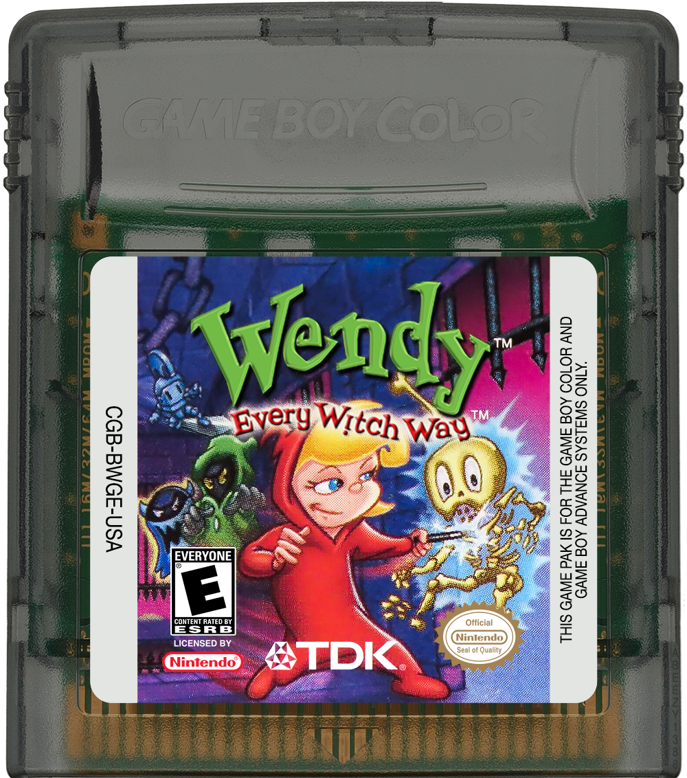 Wendy - Every Witch Way Cartridge Label