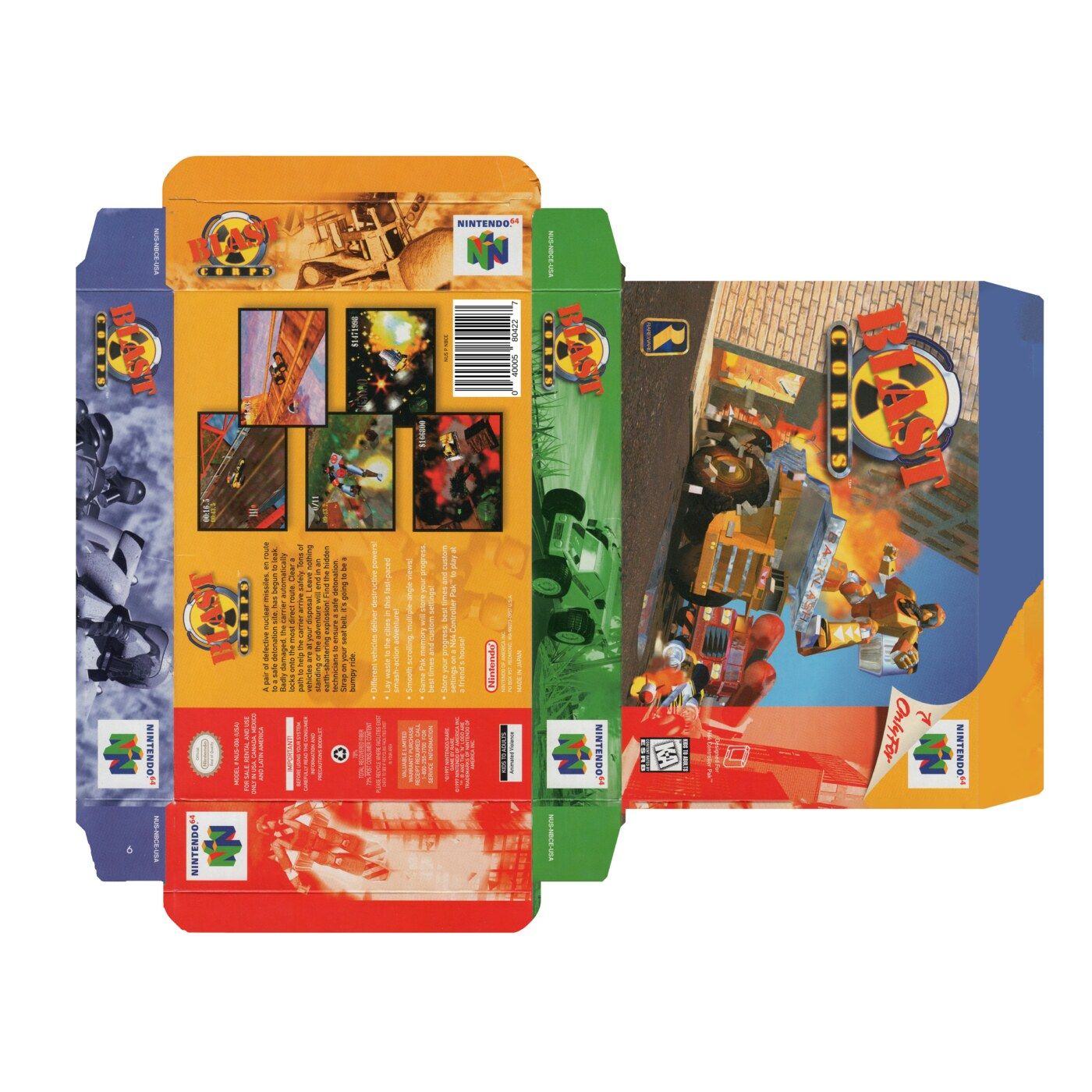Custom Box - Blast Corps [Nintendo 64]