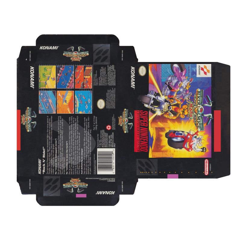 Custom Box - Biker Mice from Mars [Super Nintendo] - CB000004