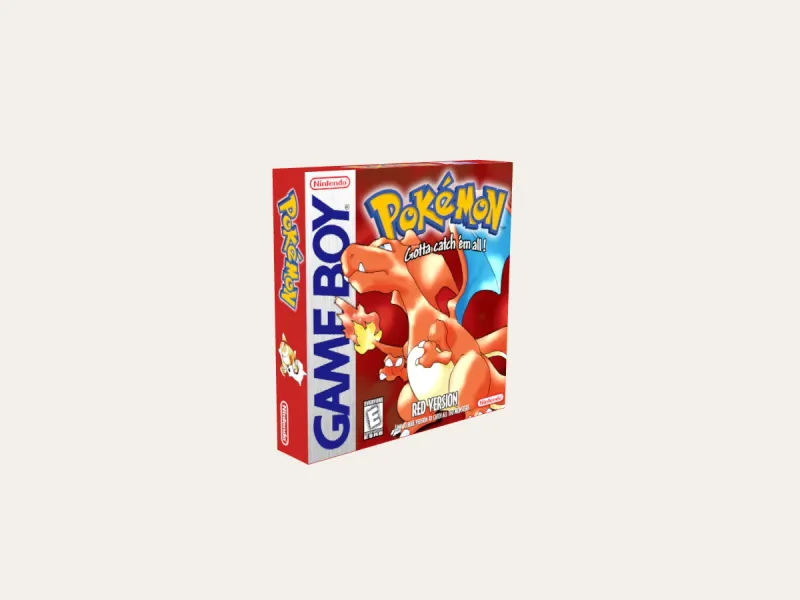 Custom Box - Pokemon Red [Game Boy] - CB000006