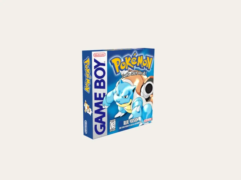 Custom Box - Pokemon Blue [Game Boy Color] - CB000005