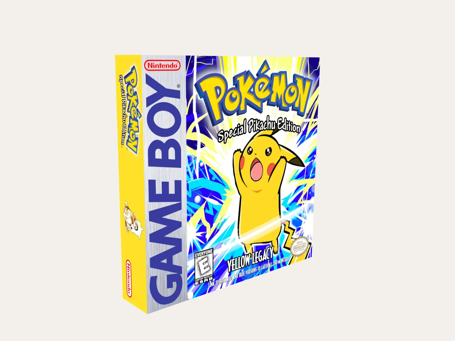 Custom Box - Pokemon Yellow Legacy [Game Boy] - CB000007