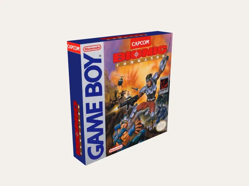 Custom Box - Bionic Commando [Game Boy] - CB000009