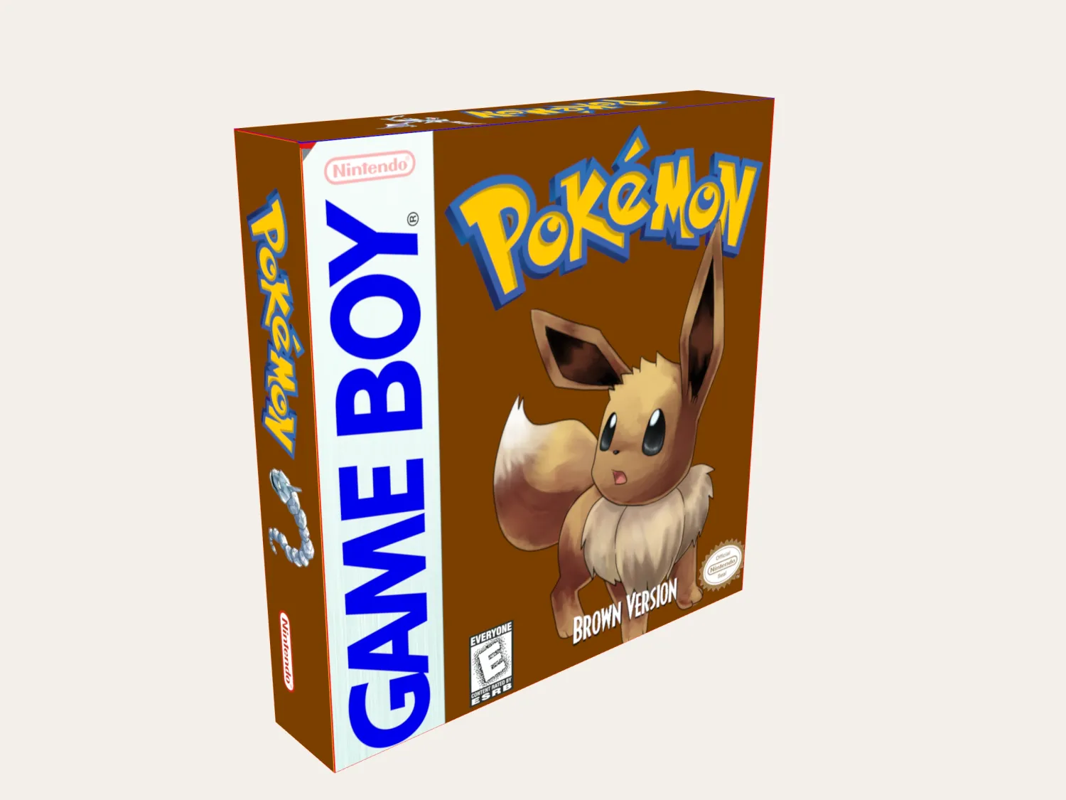 Custom Box - Brown [Game Boy] - CB000023