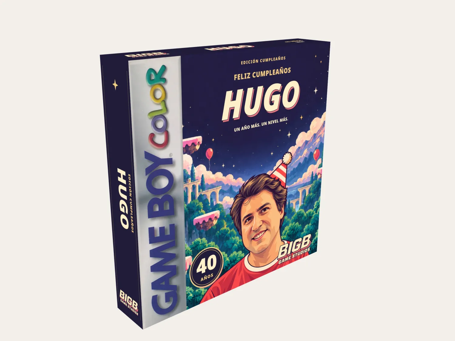 Custom Box - Hugo [Game Boy Color Box] - CB000050