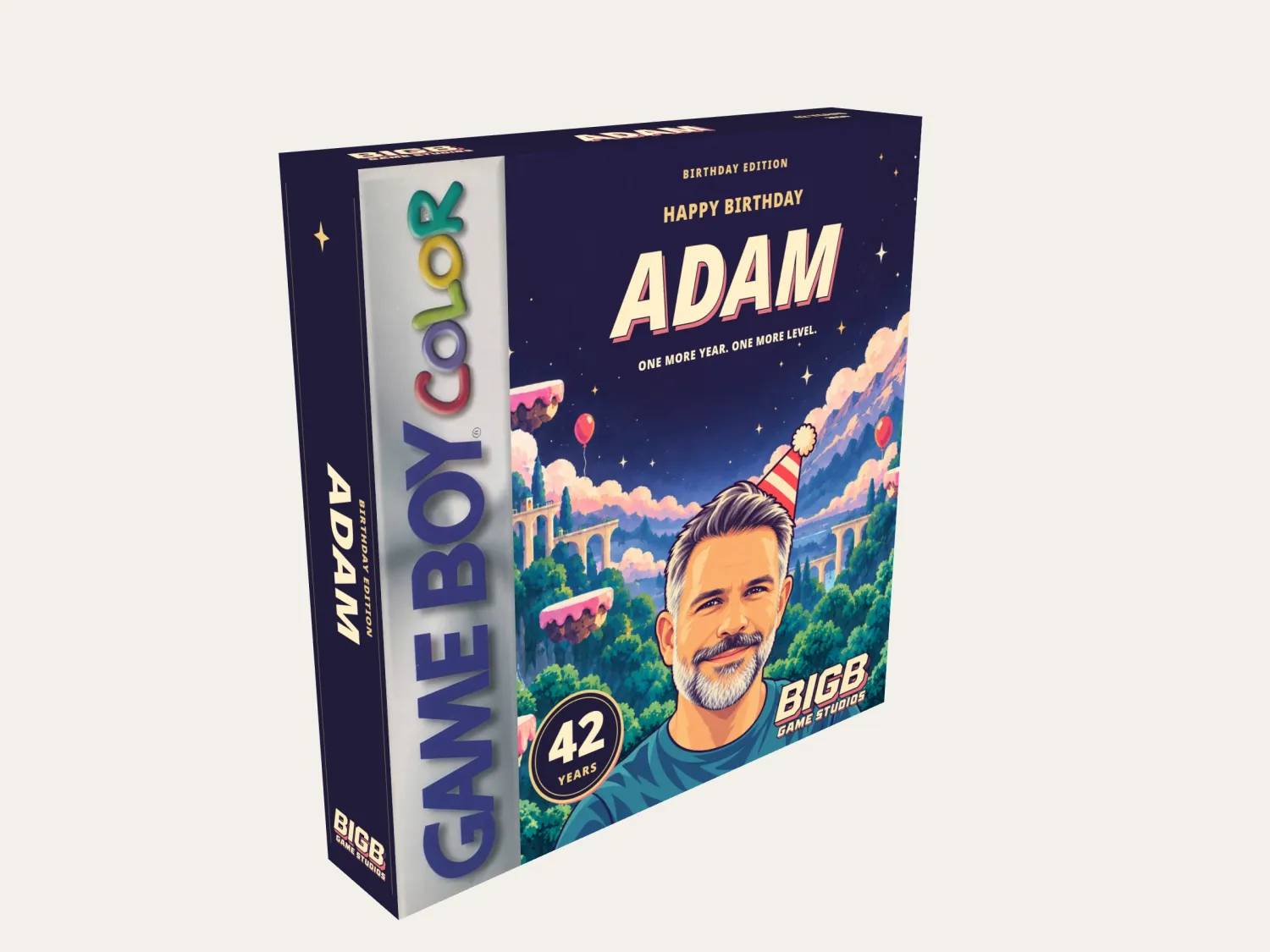 Custom Box - ADAM [Game Boy Color Box] - CB000056