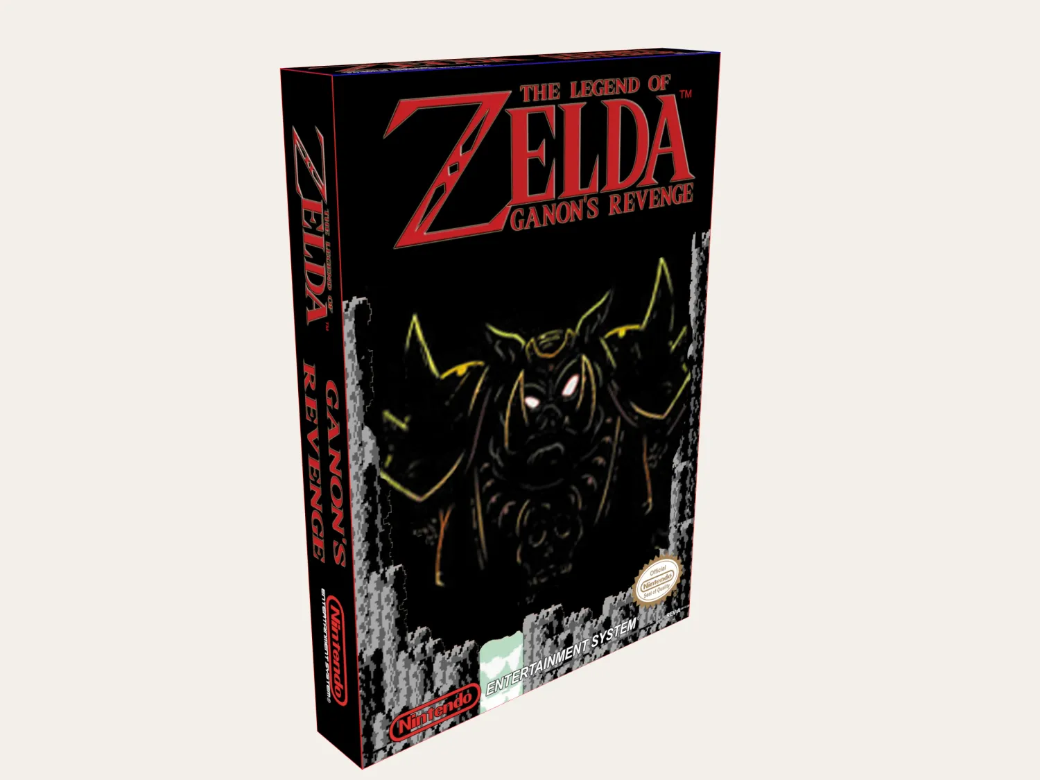Custom Box - Ganon's Revenge (Black) [Nintendo] - CB000061
