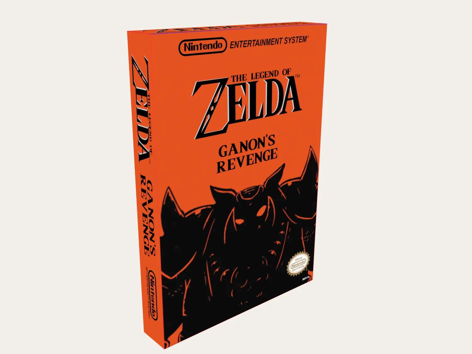 Custom Box - Ganon's Revenge (Orange) [Nintendo] - CB000062