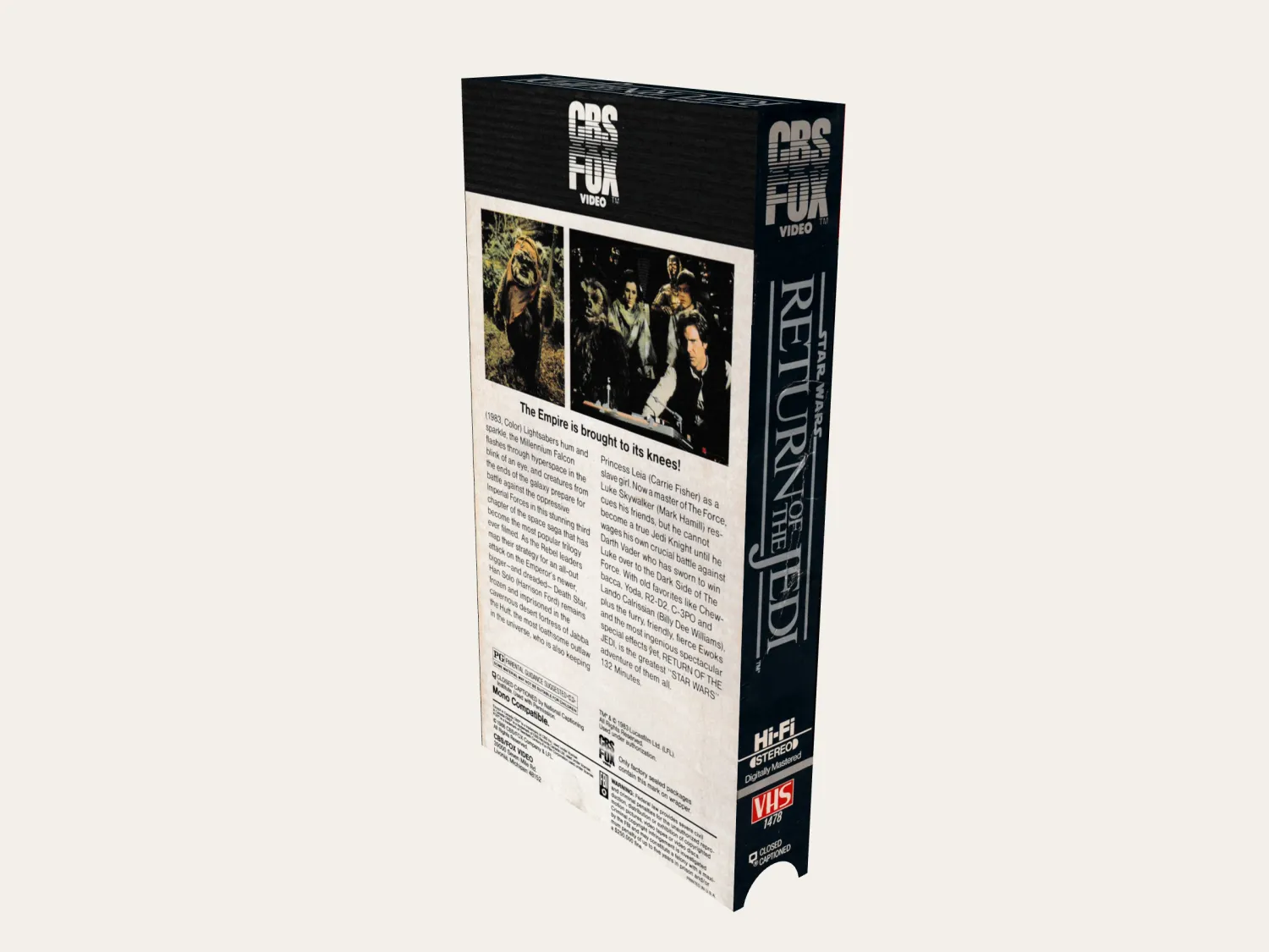 Custom Box - Return of the Jedi [VHS] - CB000074
