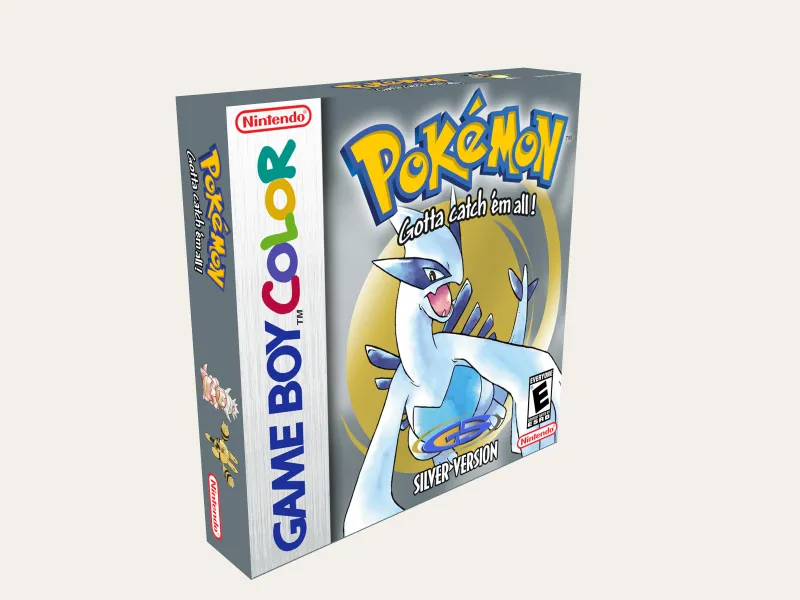 Custom Box - Pokemon Silver [Game Boy Color] - CB000079