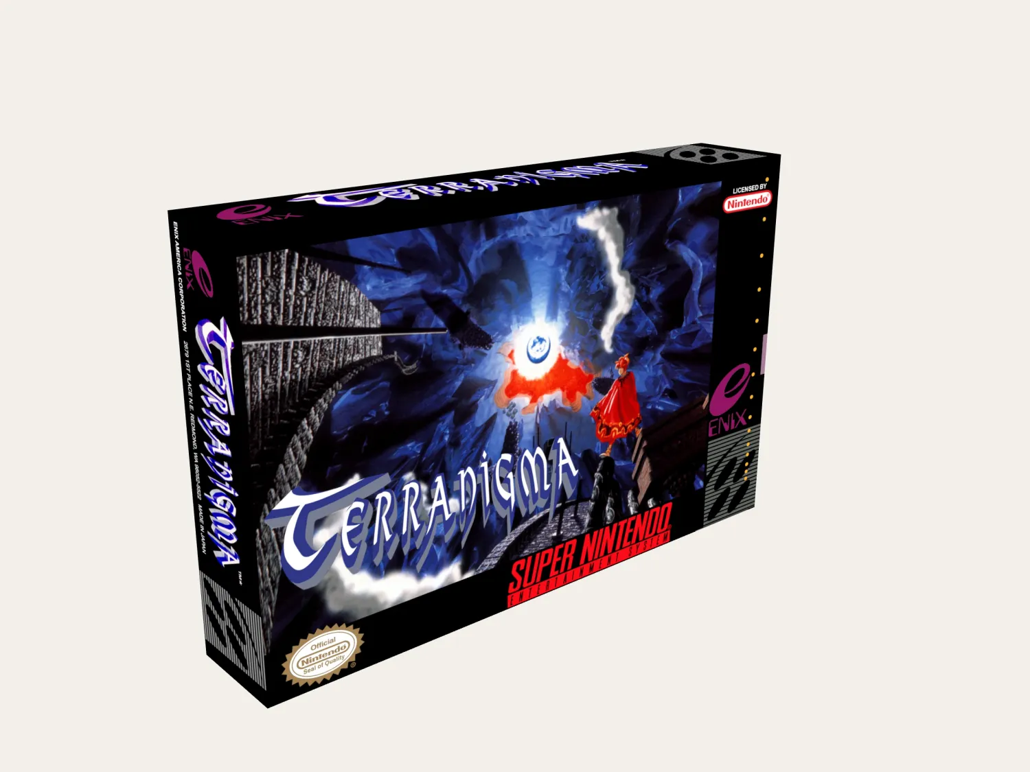 Custom Box - Terranigma-USA [Super Nintendo] - CB000102