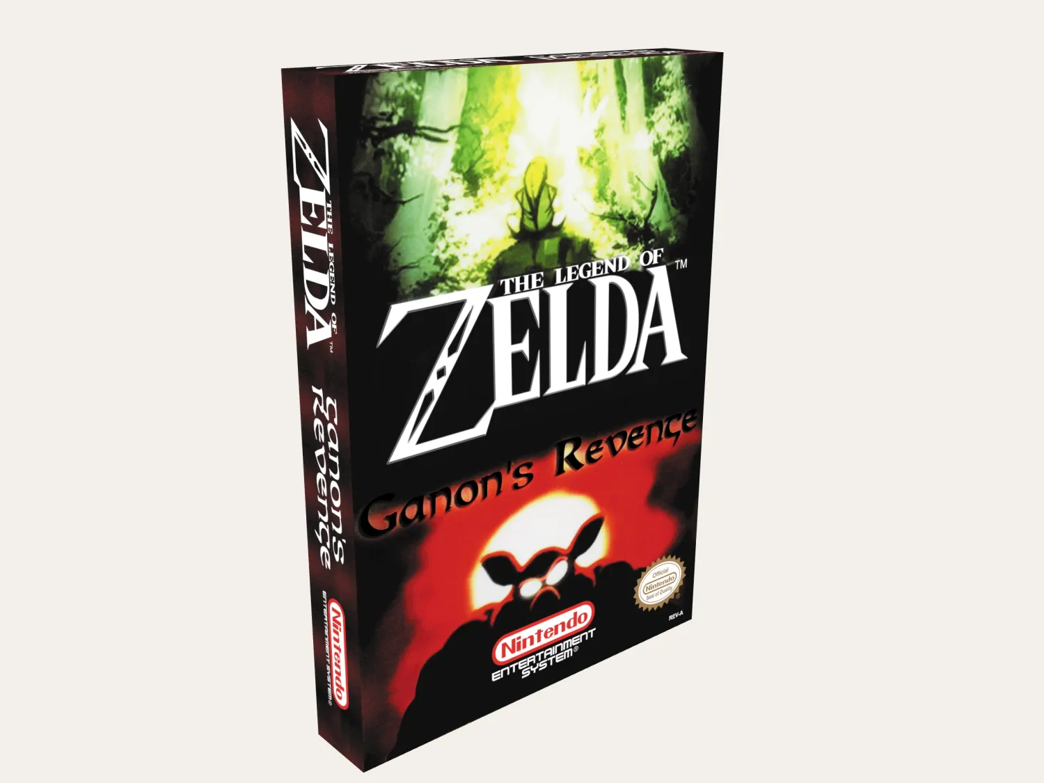 Custom Box - Ganon's Revenge (Red) [Nintendo] - CB000112