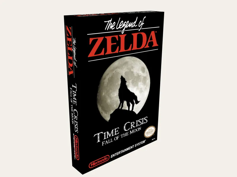 Custom Box - Time Crisis Fall of the Moon [Nintendo] - CB000123