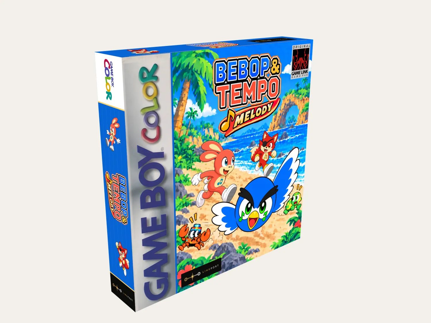 Custom Box - Bebop and Tempo Melody [Game Boy Color] - CB000129