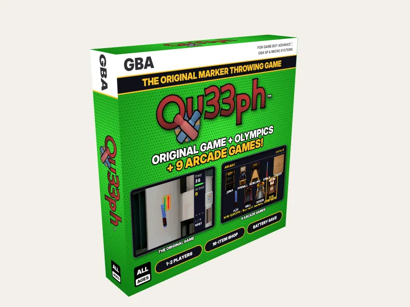 Custom Box - Qu33ph [Game Boy Advance] - CB000132
