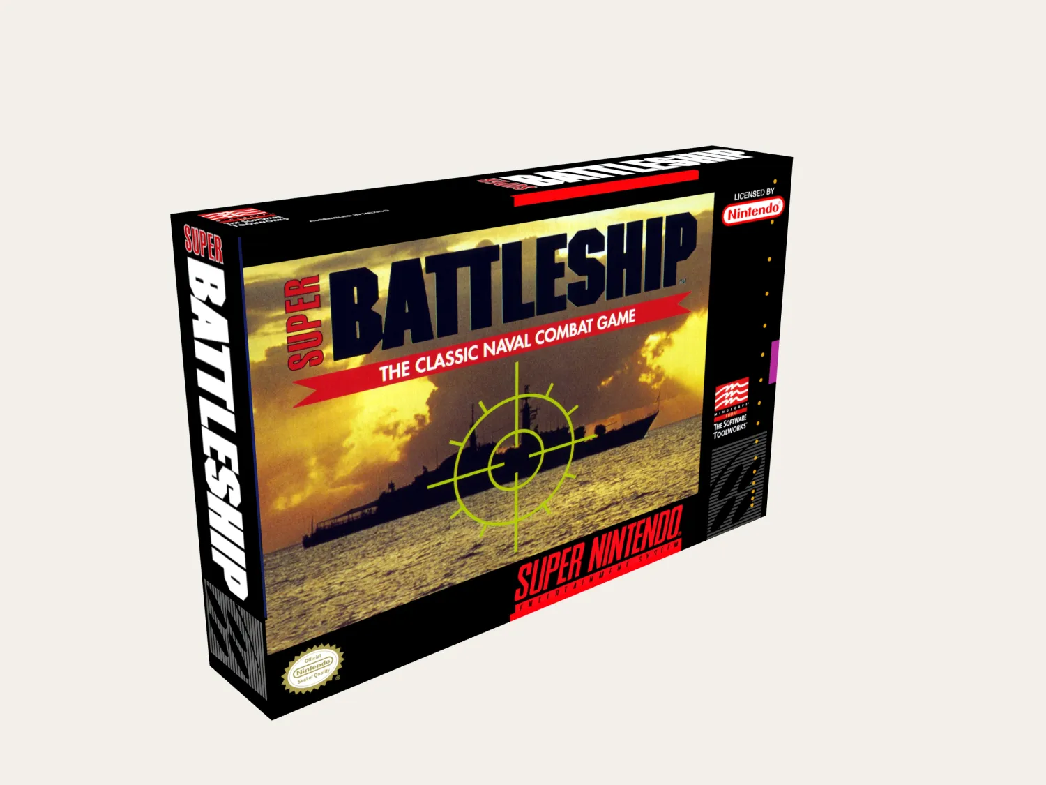Custom Box - Super Battleship [Super Nintendo] - CB000140