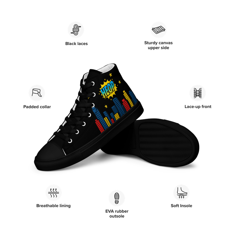 Women’s high top HEOP shoes