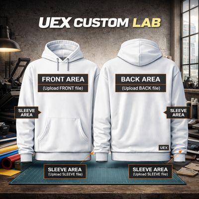 UEX Custom Lab – Creator Eco Raglan Hoodie