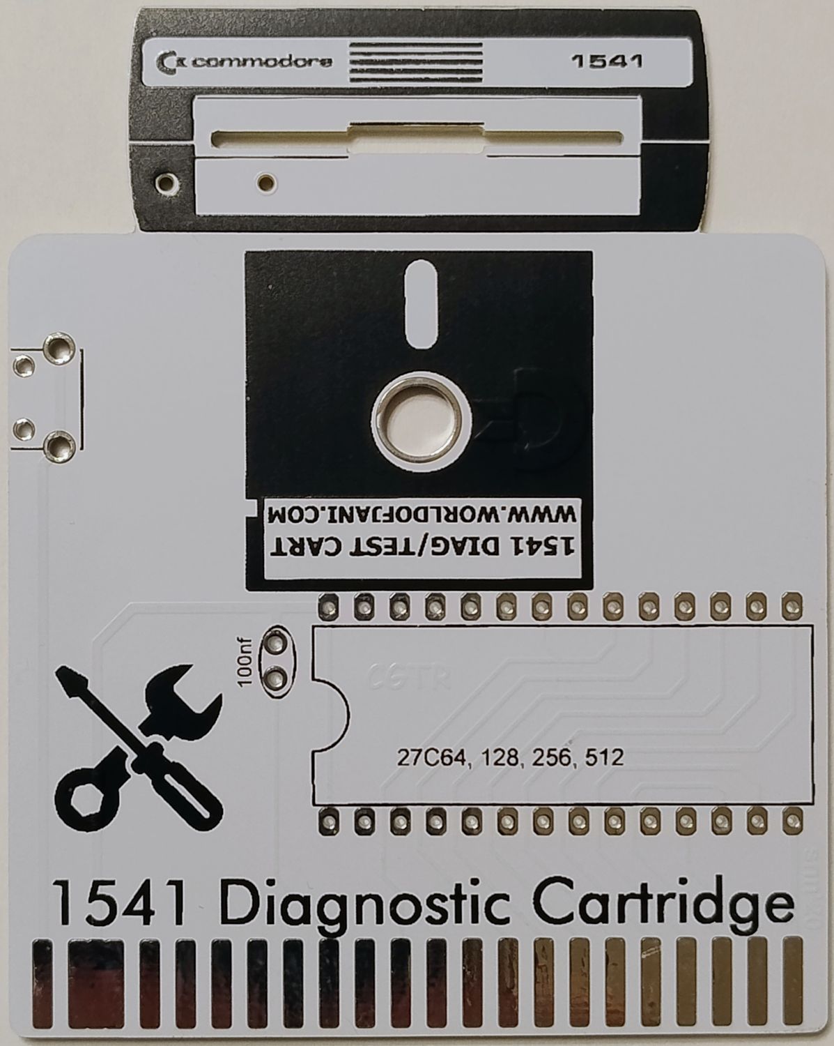 Płytka PCB kartridża diagnostycznego dla stacji 1541