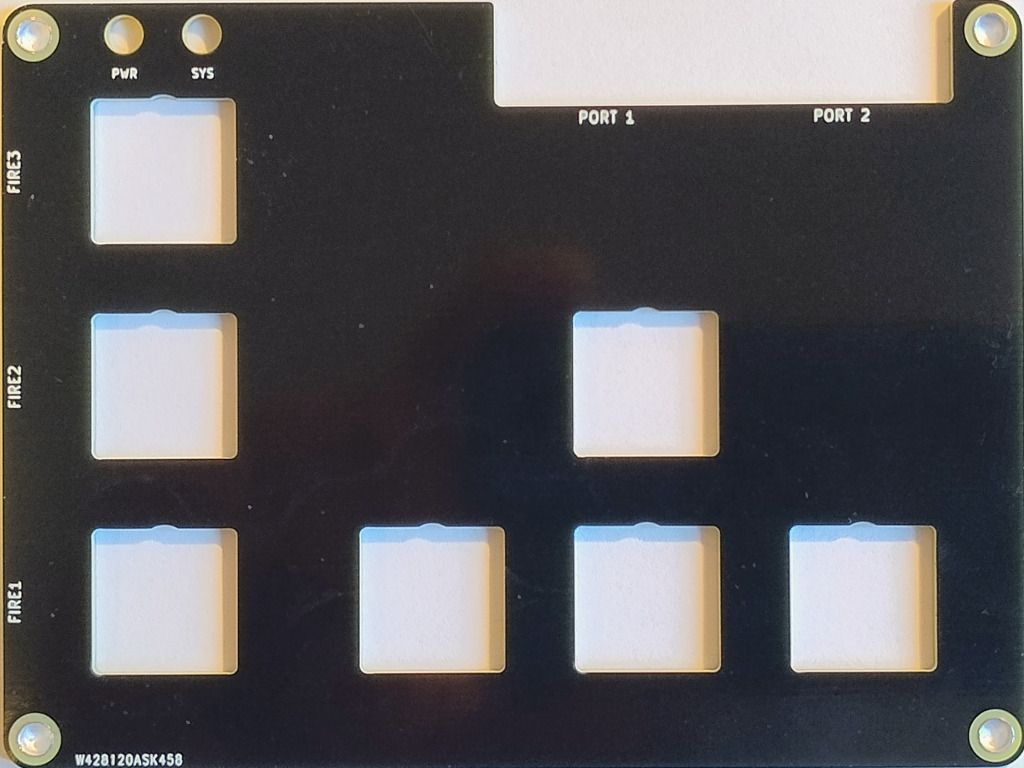Płytka PCB do zastosowania jako dodatkowa do projektu JoyKey64