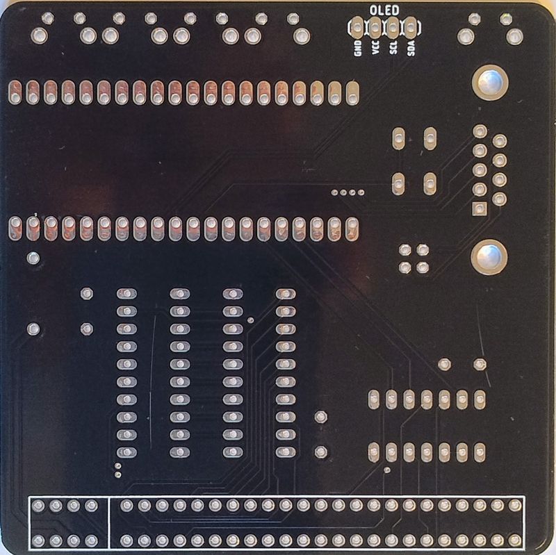 Programmable joystick interface PCB for ZX Spectrum