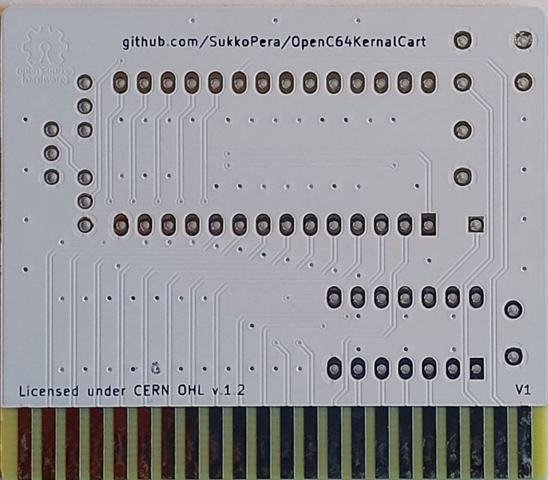 Multi-kernel cartridge PCB for Commodore C64