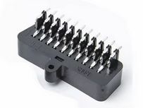 SCART Socket 21 Pin, Angled, for PCB Mounting
