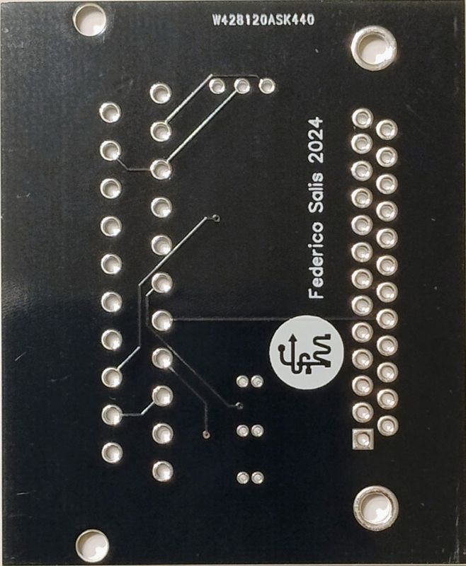 RGB to SCART Converter PCB for Amiga