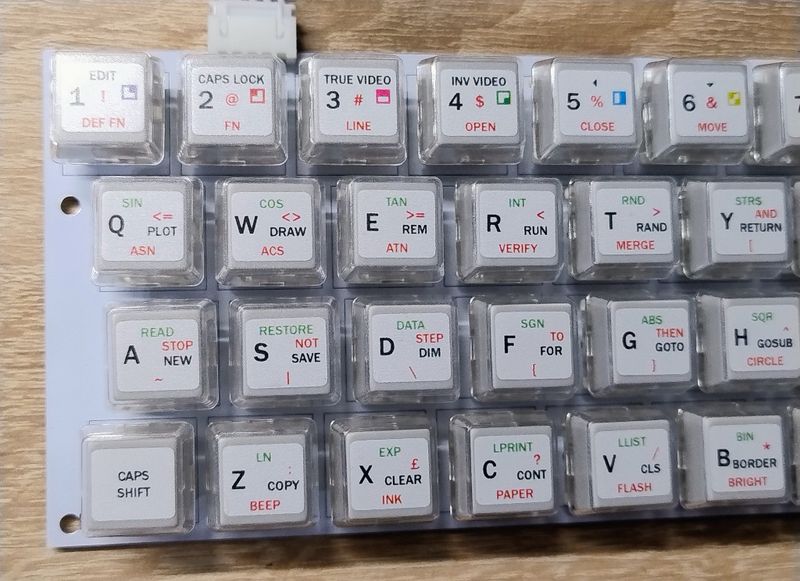 Mechanical Keyboard for ZX Spectrum and Clones