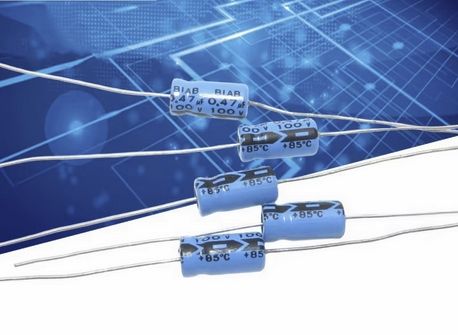 Kondensator elektrolityczny osiowy 0,47uF, 100V