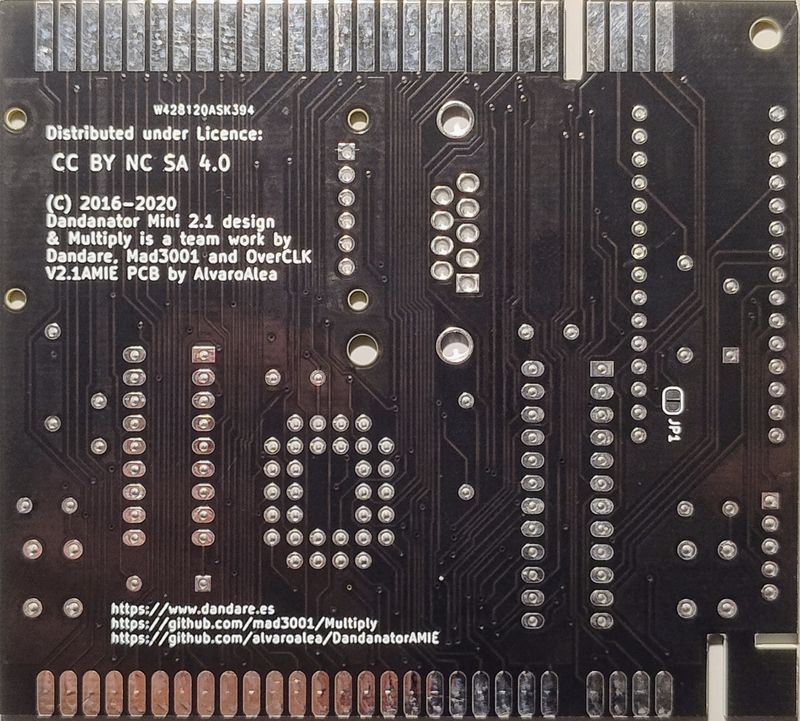 Dandanator 2.1 and Multiply PCB in one for ZX Spectrum
