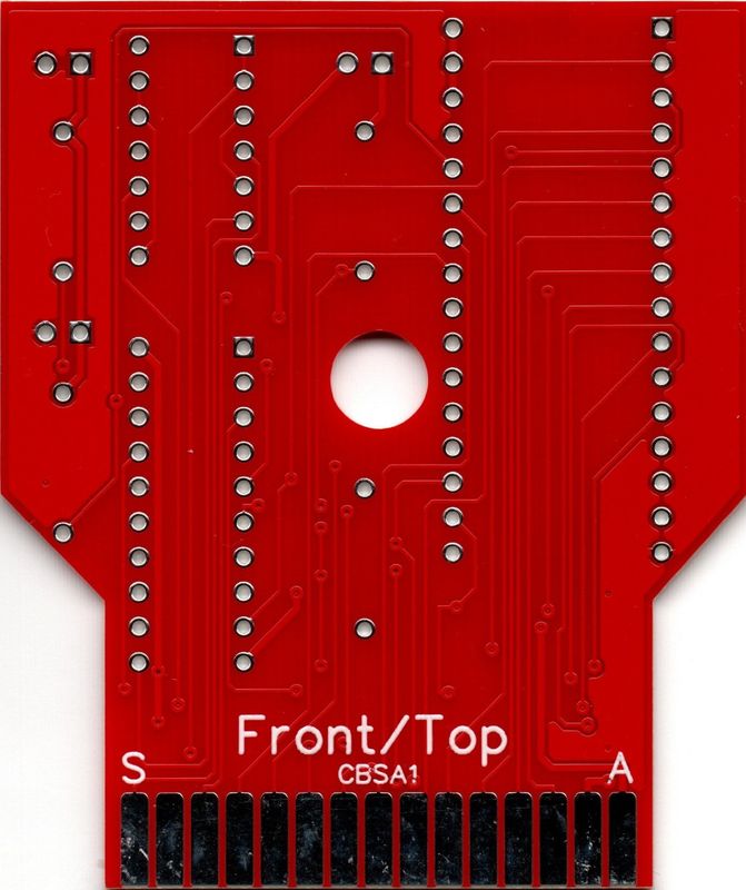 SuperCart 128kb Cartridge PCB for Atari XE