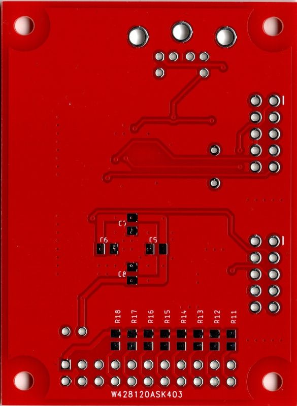 PS/2 Keyboard Adapter PCB for ZX Spectrum