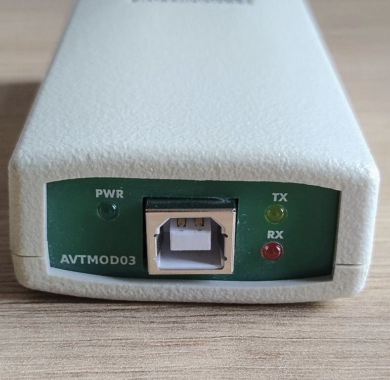 Konwerter USB - RS485 AVTMOD 03. W komplecie przewód USB