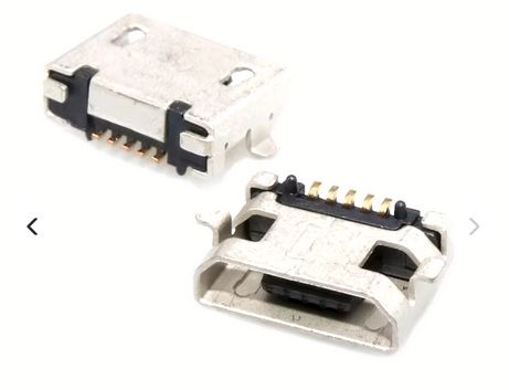 Gniazdo micro USB 5 pin do druku #01