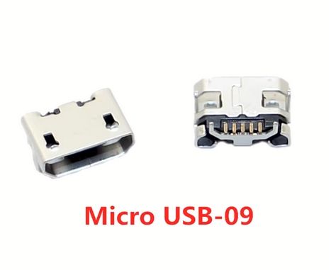 Gniazdo micro USB 5 pin do druku #09