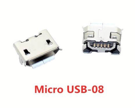 Gniazdo micro USB 5 pin do druku #08