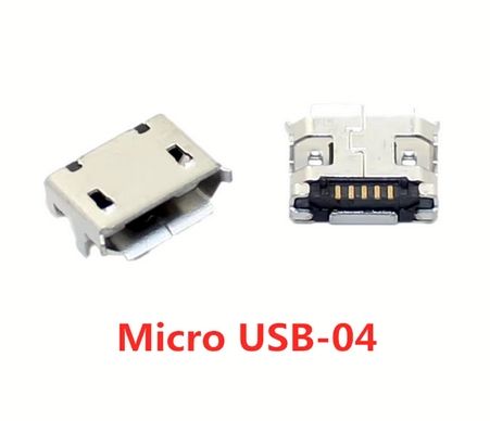 Gniazdo micro USB 5 pin do druku #04