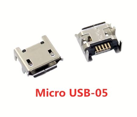Gniazdo micro USB 5 pin do druku #05