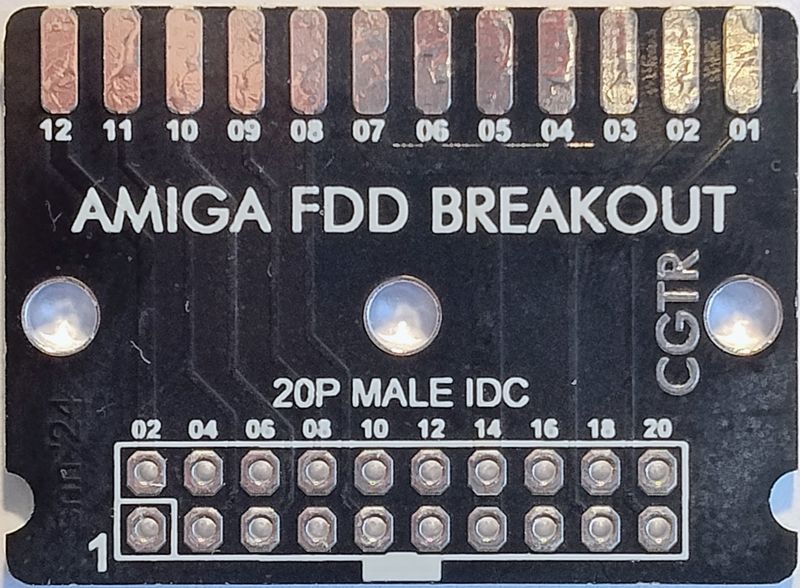 Amiga FDD breakout PCB boards