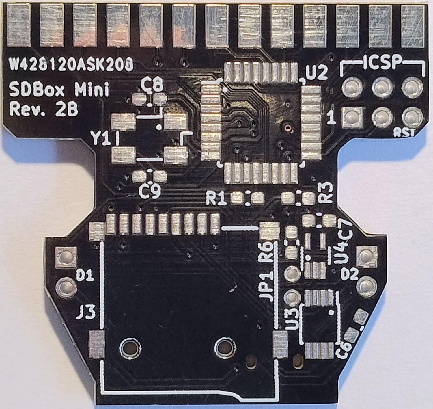 Płytka PCB Amiga SDbox mini