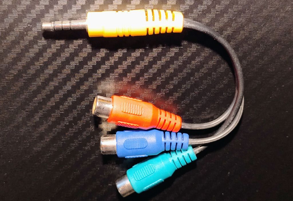 Wtyk jack 3,5mm TRRS, 4 pinowy
