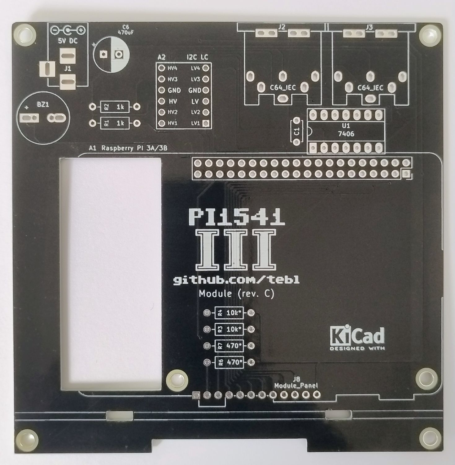 Komplet płytek PCB do projektu Pi1541-III do Commodore