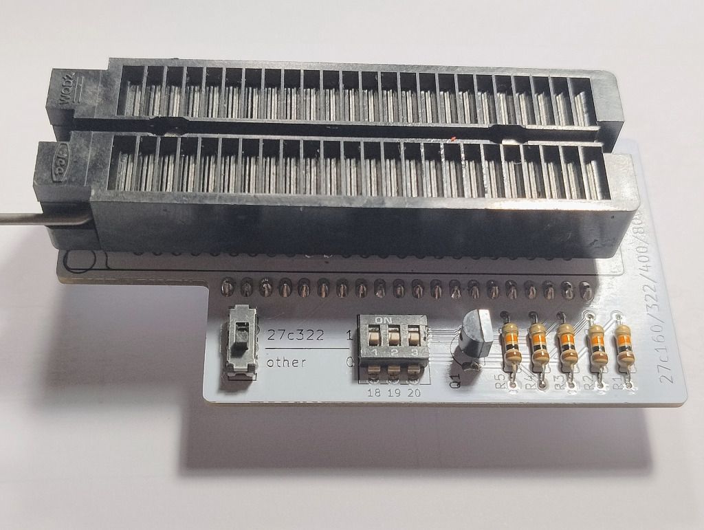 Adapter do programatora TL866 dla 27C322/160/800/400.