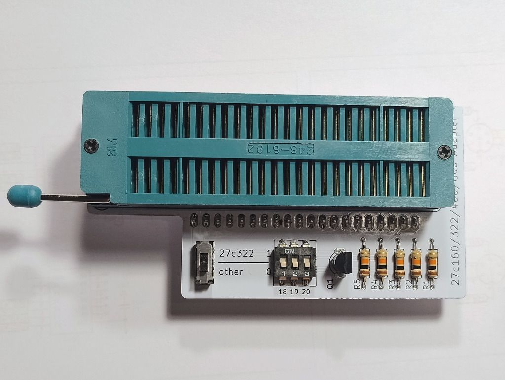 Adapter do programatora TL866 dla 27C322/160/800/400