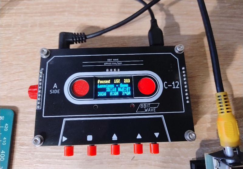 Magnetofon cyfrowy z oprogramowaniem MaxDuino